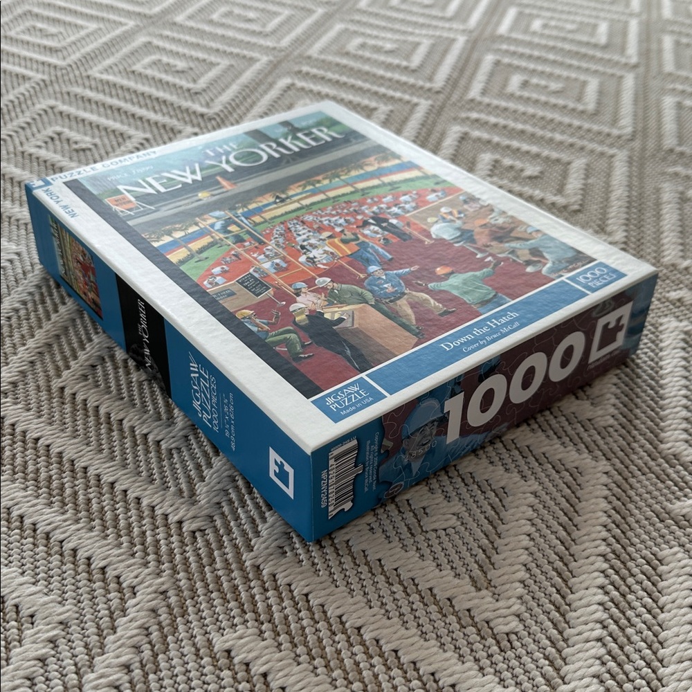 New York Puzzle Company- Down The Hatch 1000 Piece Puzzle - Picture 2 of 3